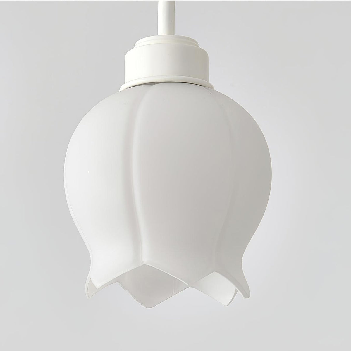 Lustra Chandelier Floral Blanc Élégant - Neutralighting