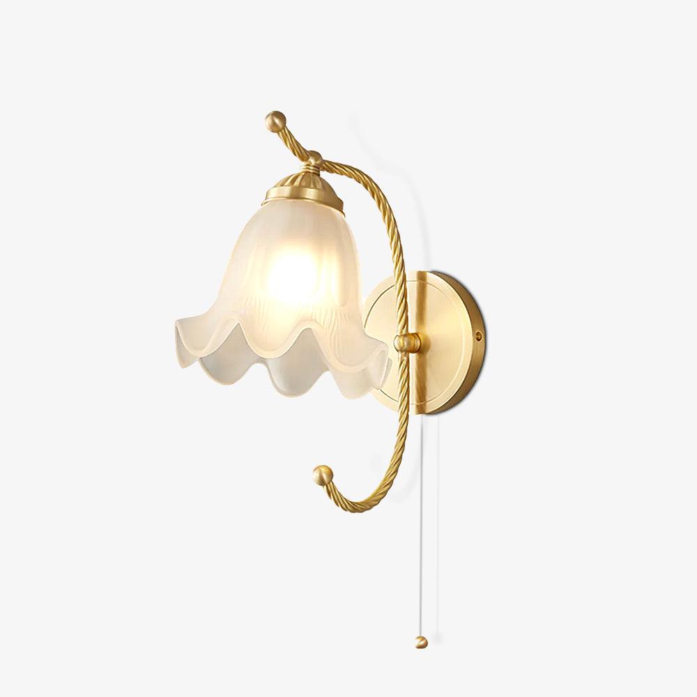 Lustra Applique Murale en Laiton Col de Cygne avec Verre - Neutralighting