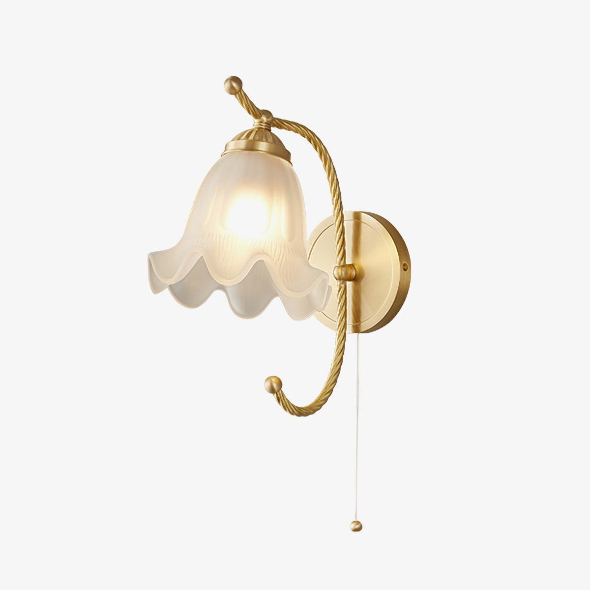 Lustra Applique Murale en Laiton Col de Cygne avec Verre - Neutralighting