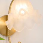 Lustra Applique Murale en Laiton Col de Cygne avec Verre - Neutralighting