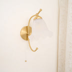 Lustra Applique Murale en Laiton Col de Cygne avec Verre - Neutralighting