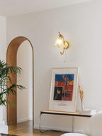 Lustra Applique Murale en Laiton Col de Cygne avec Verre - Neutralighting