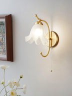 Lustra Applique Murale en Laiton Col de Cygne avec Verre - Neutralighting