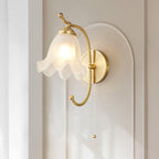 Lustra Applique Murale en Laiton Col de Cygne avec Verre - Neutralighting