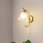 Lustra Applique Murale en Laiton Col de Cygne avec Verre - Neutralighting