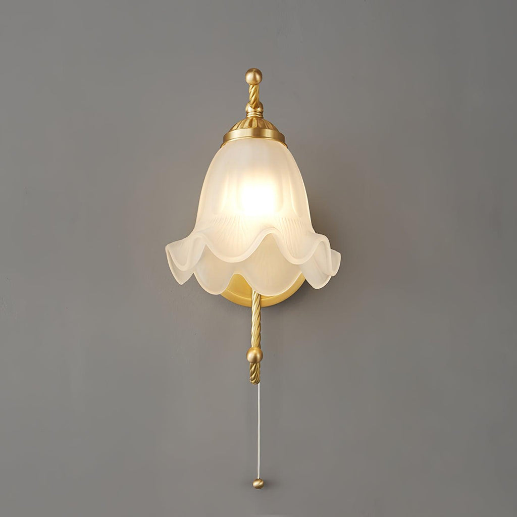 Lustra Applique Murale en Laiton Col de Cygne avec Verre - Neutralighting