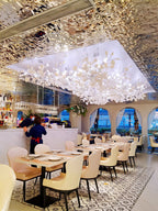 Olivia Céramique Gingko Feuille Lustre - Neutralighting