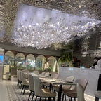 Olivia Céramique Gingko Feuille Lustre - Neutralighting