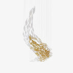 Vamararae Feuille Verre Cascade Lustre - Neutralighting