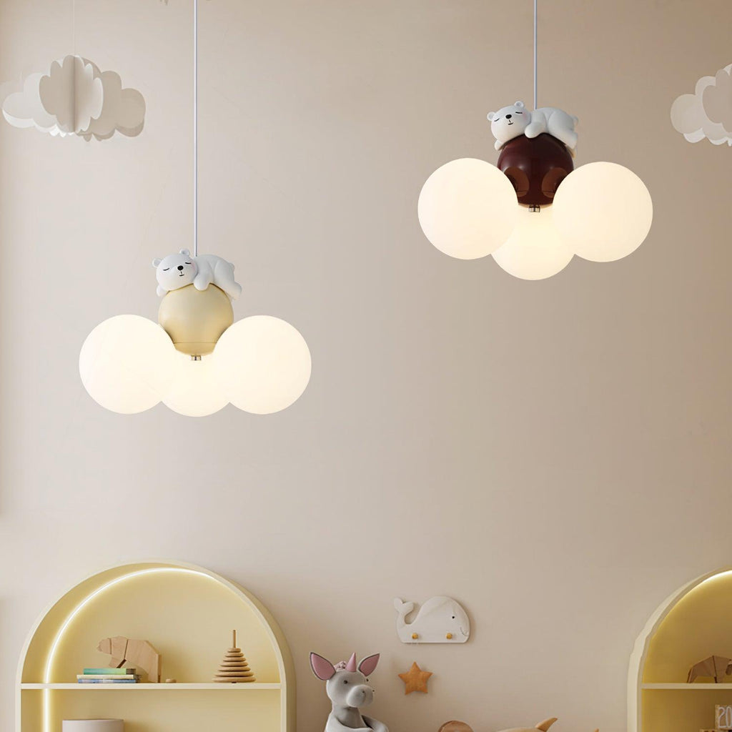 Aria Lampe Suspension Résine Animaux Mignons - Neutralighting