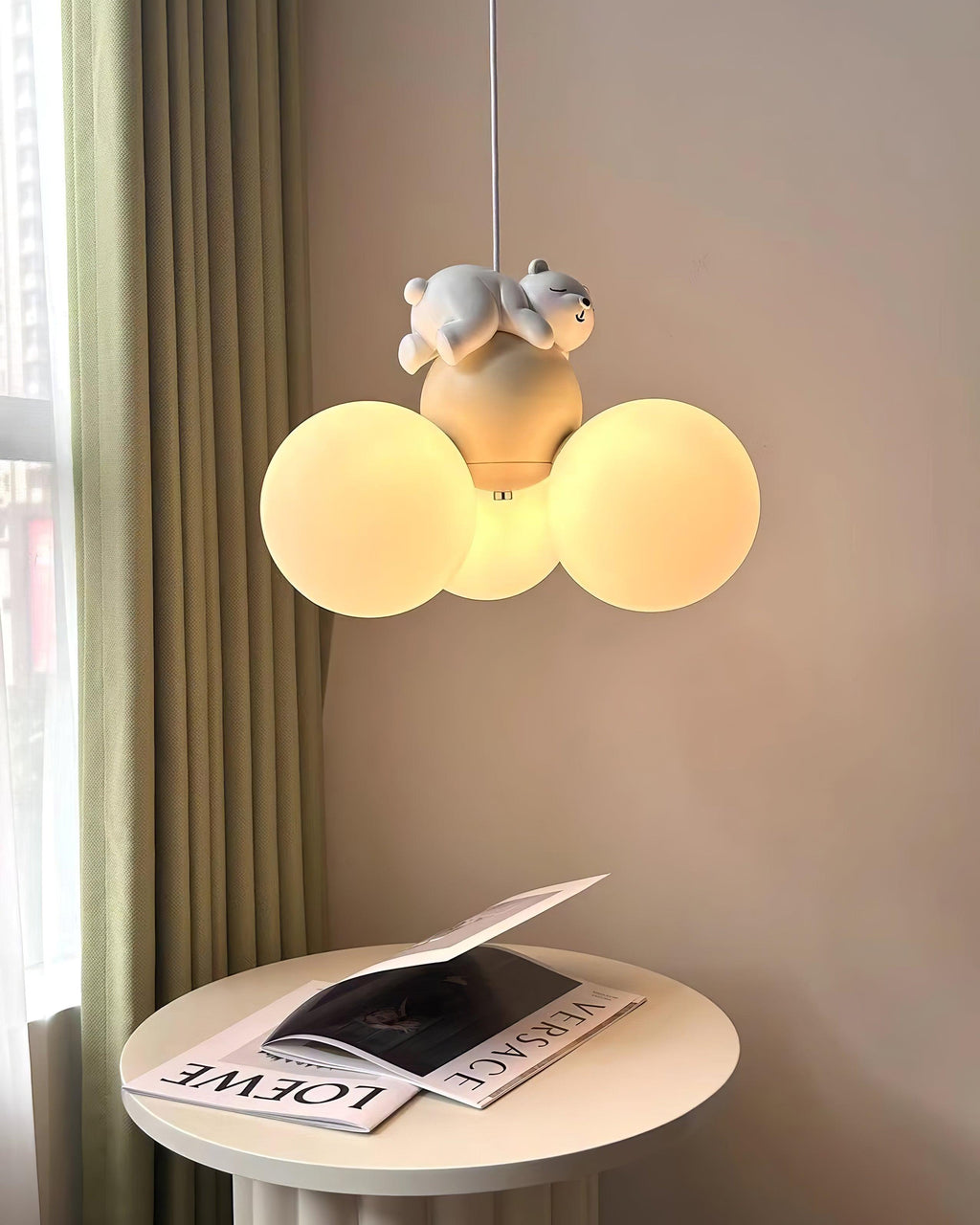 Aria Lampe Suspension Résine Animaux Mignons - Neutralighting