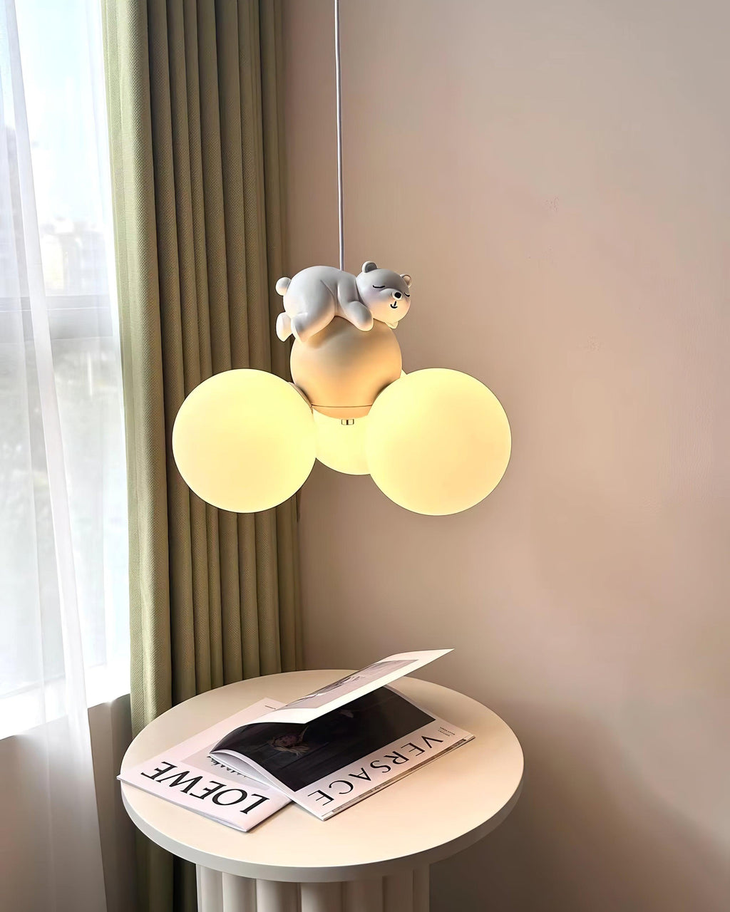 Aria Lampe Suspension Résine Animaux Mignons - Neutralighting