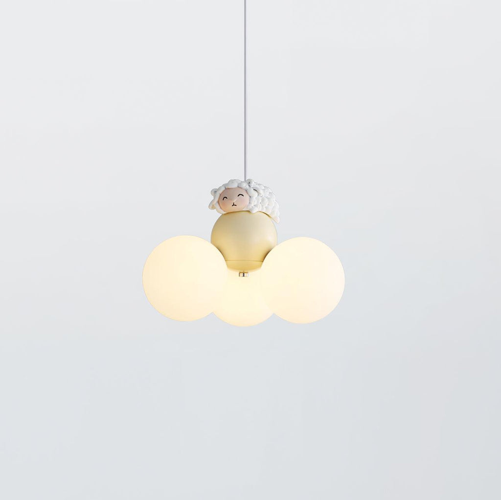 Aria Lampe Suspension Résine Animaux Mignons - Neutralighting