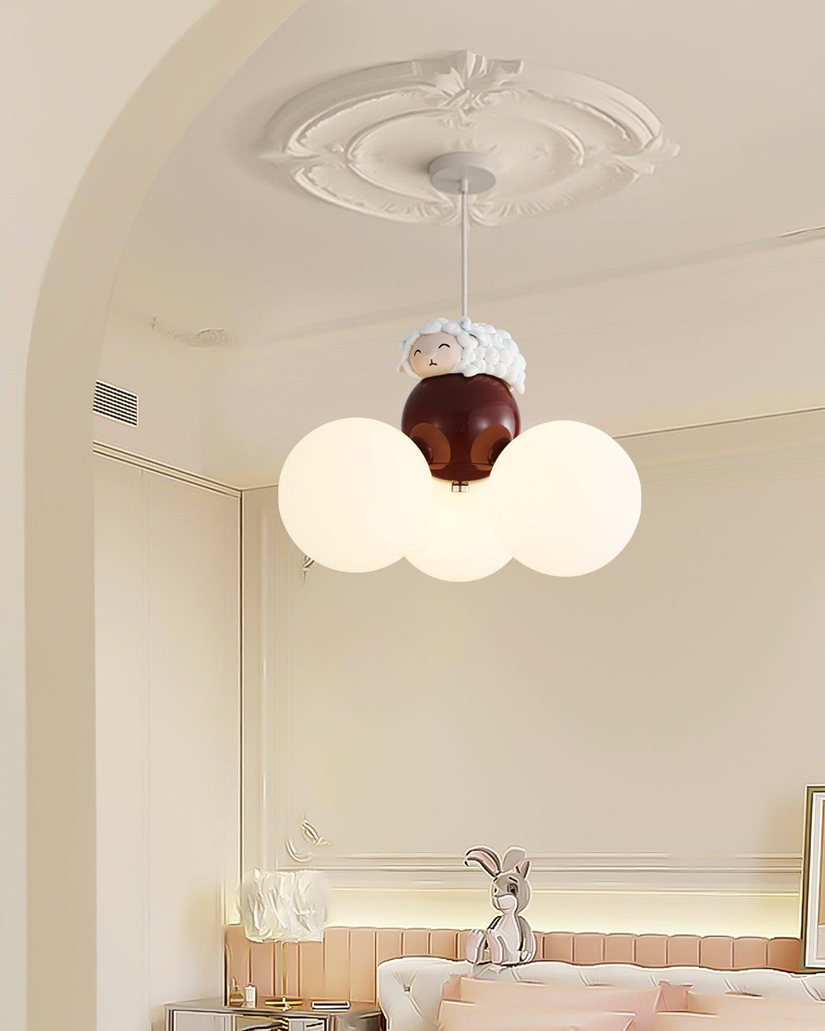 Aria Lampe Suspension Résine Animaux Mignons - Neutralighting