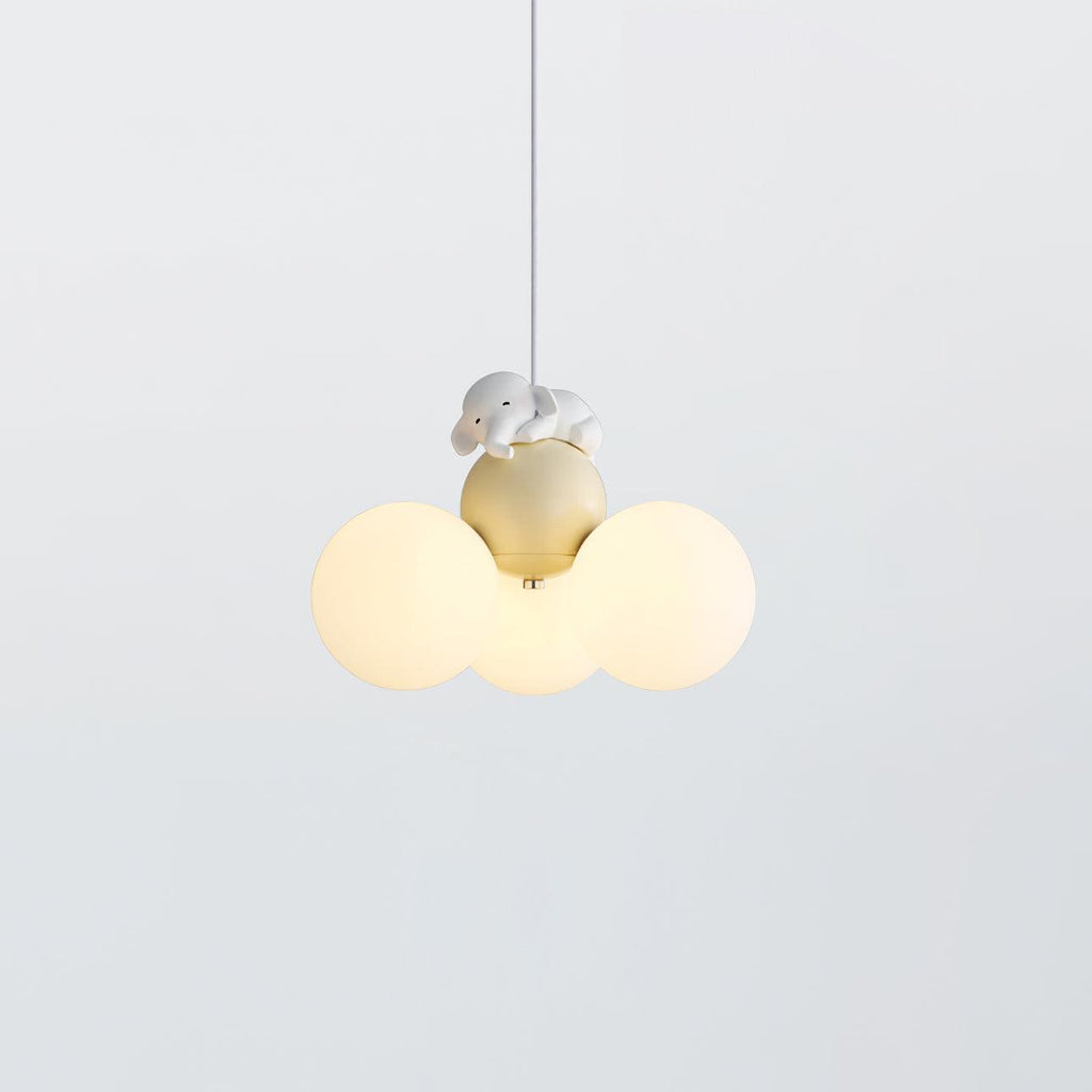Aria Lampe Suspension Résine Animaux Mignons - Neutralighting