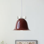 Cloches Mignonnes Lampe Suspendue en Verre avec Nœud Délicat - Neutralighting