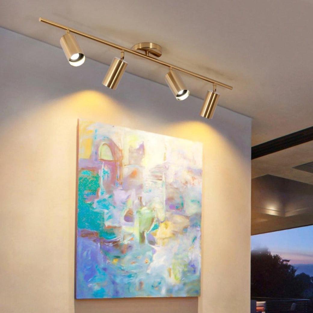 Grover Applique Murale Projecteur Laiton Orientable - Neutralighting
