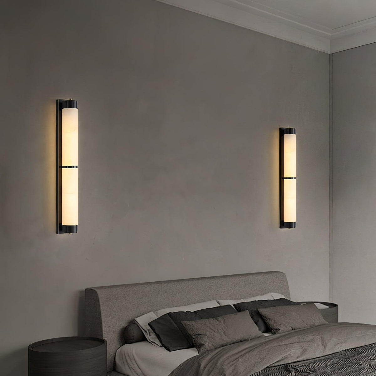Olmirira Applique Murale Minimaliste en Albâtre - Neutralighting