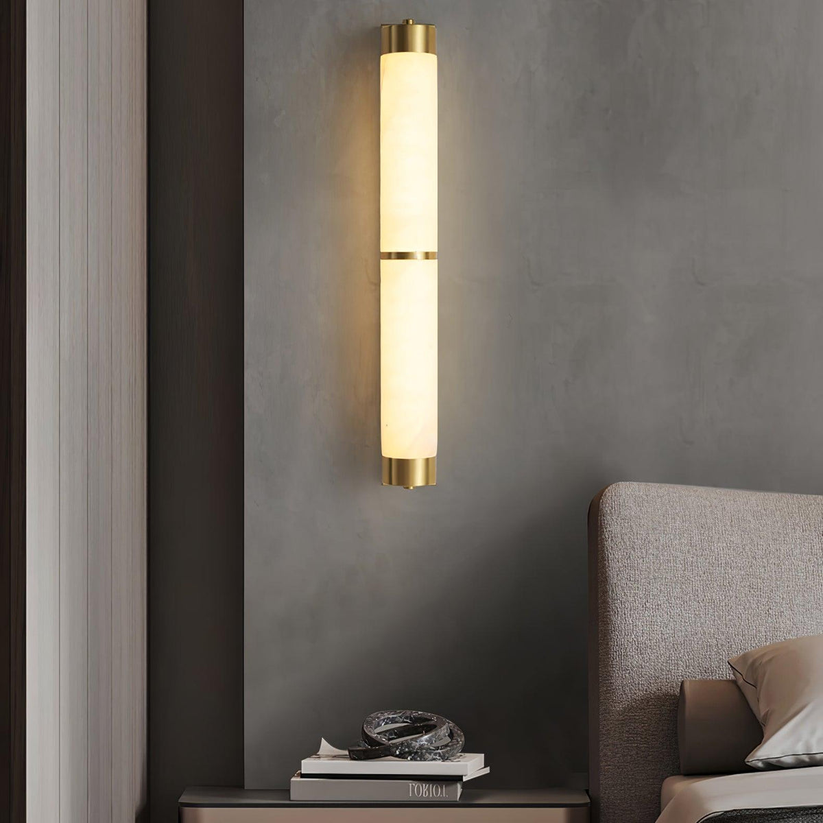 Olmirira Applique Murale Minimaliste en Albâtre - Neutralighting