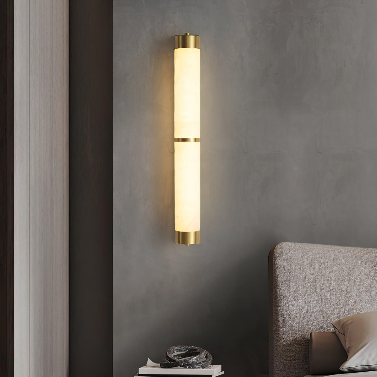 Olmirira Applique Murale Minimaliste en Albâtre - Neutralighting