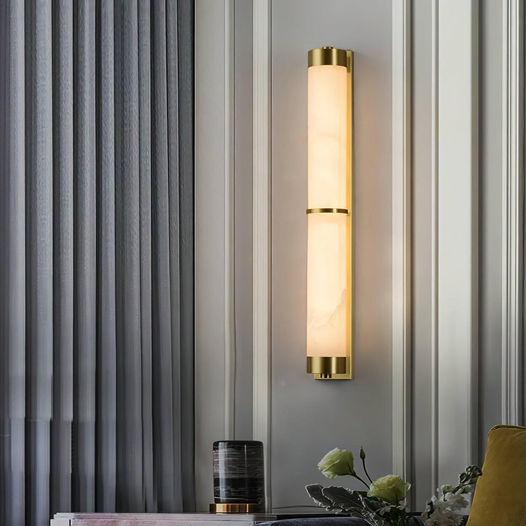Olmirira Applique Murale Minimaliste en Albâtre - Neutralighting