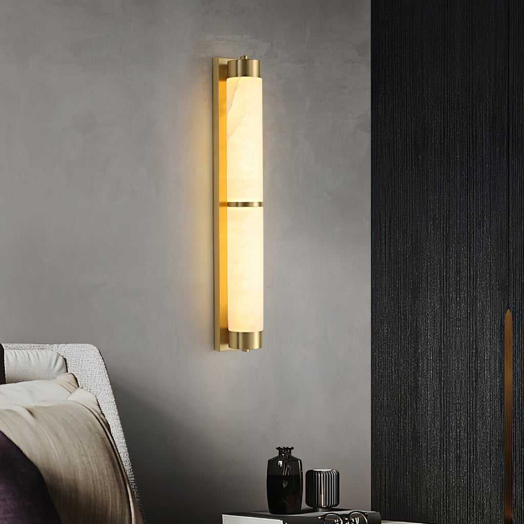 Olmirira Applique Murale Minimaliste en Albâtre - Neutralighting