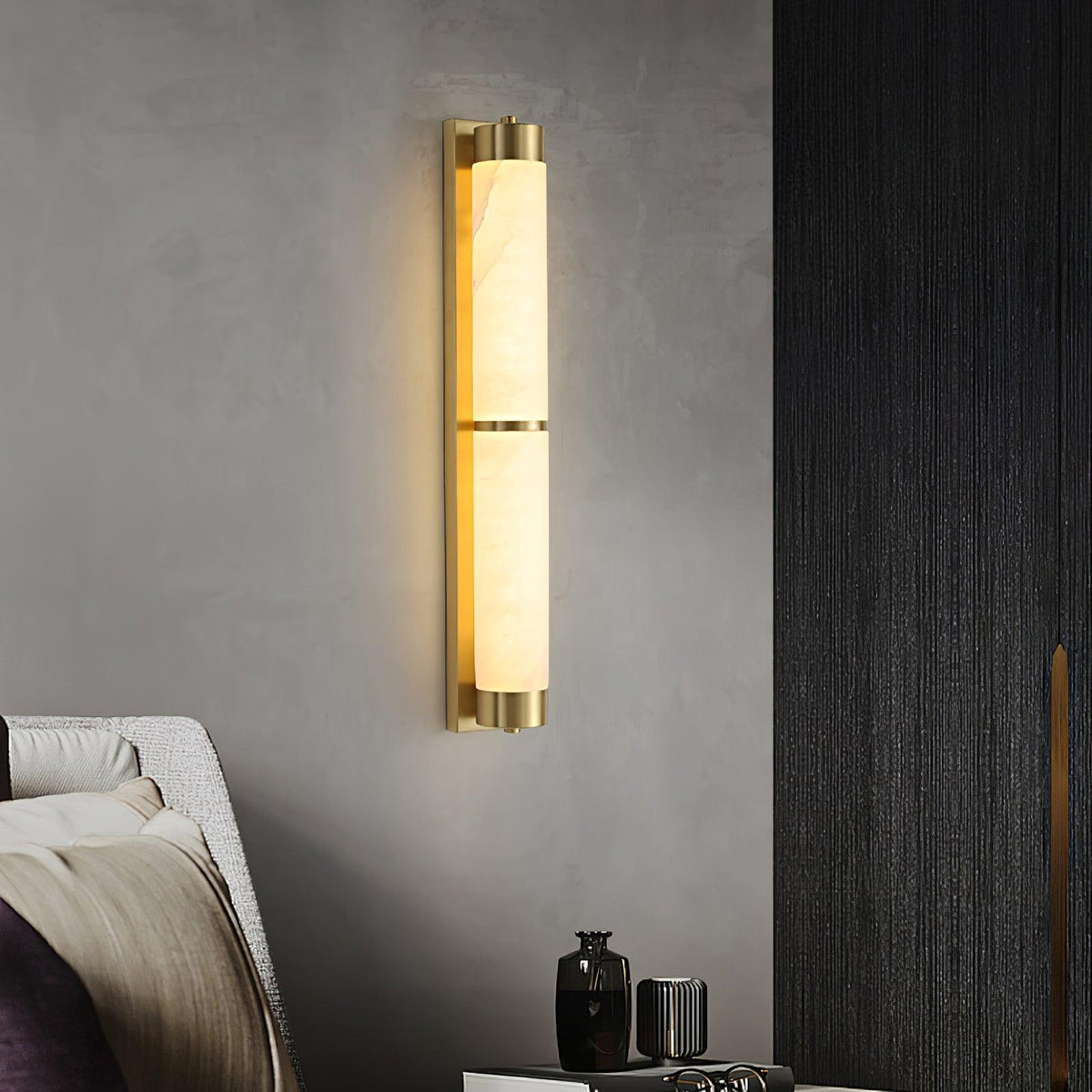 Olmirira Applique Murale Minimaliste en Albâtre - Neutralighting