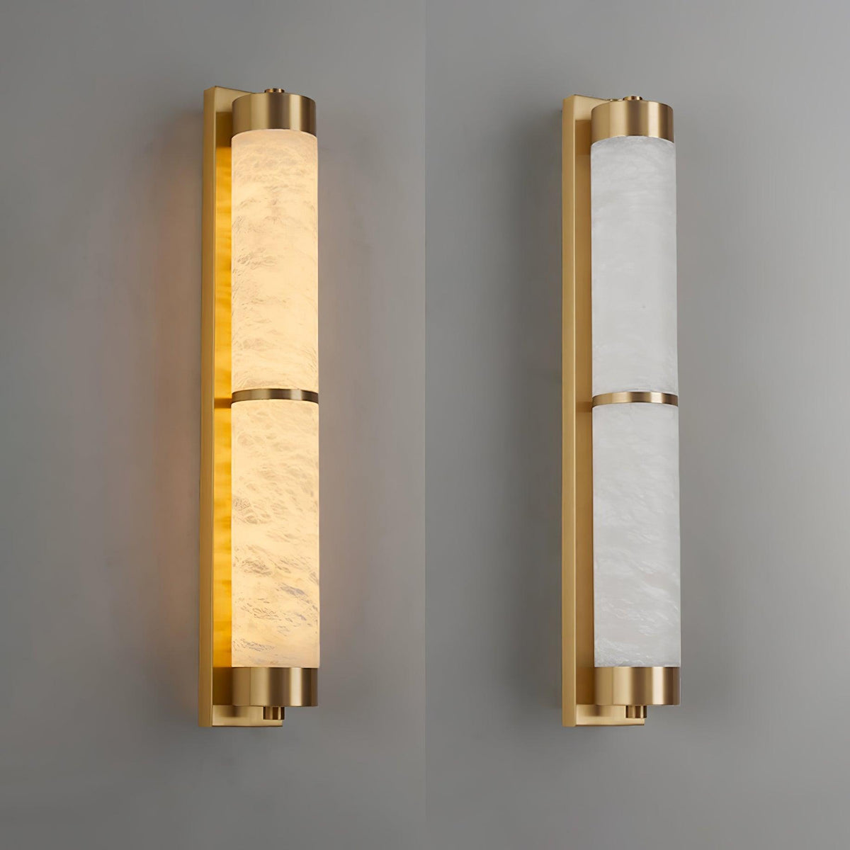 Olmirira Applique Murale Minimaliste en Albâtre - Neutralighting