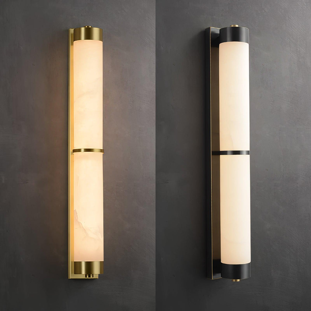 Olmirira Applique Murale Minimaliste en Albâtre - Neutralighting