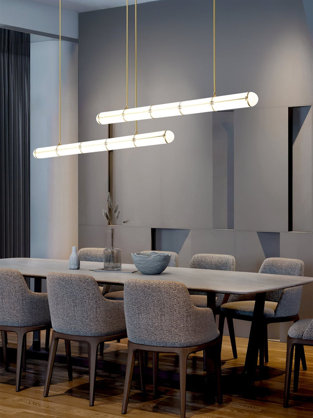 Lustra Suspension Cylindrique Endless pour Salle à Manger - Neutralighting