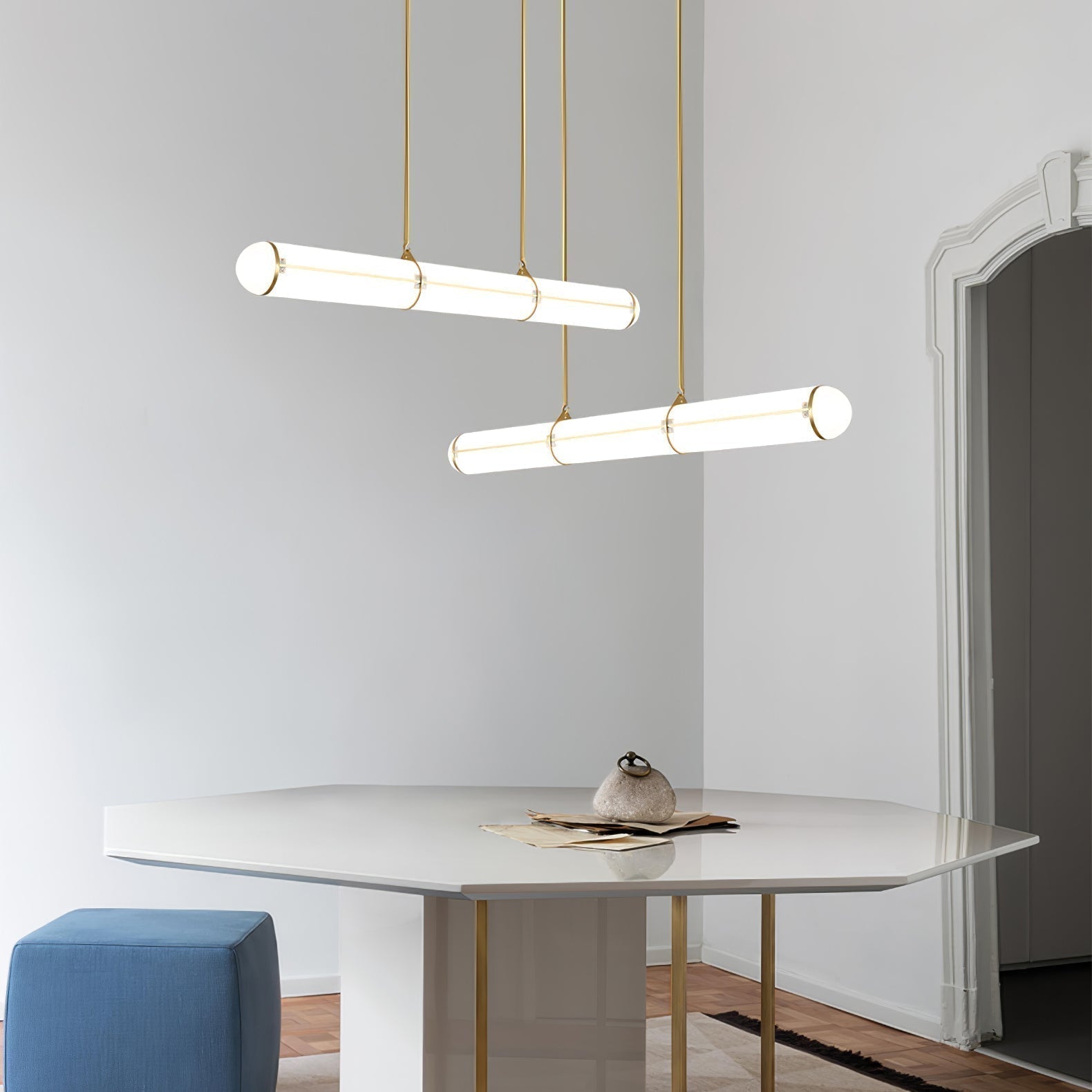 Lustra Suspension Cylindrique Endless pour Salle à Manger - Neutralighting