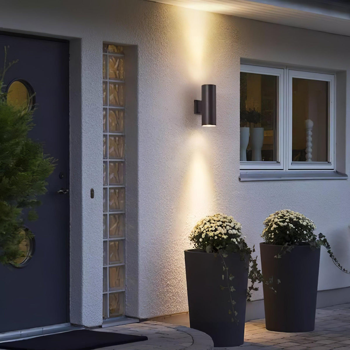 Wynne Applique Murale Moderne Minimaliste Cylindrique Extérieure - Neutralighting