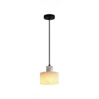 Alabaster Suspension Double Cylindrique - Neutralighting