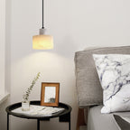 Alabaster Suspension Double Cylindrique - Neutralighting
