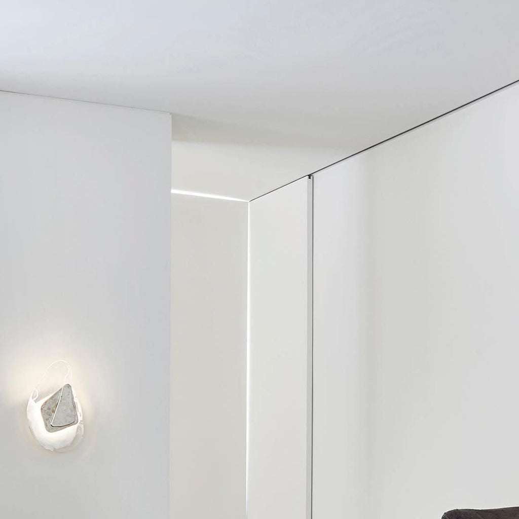 Beatrice Applique Murale Artistique en Verre Noir - Neutralighting