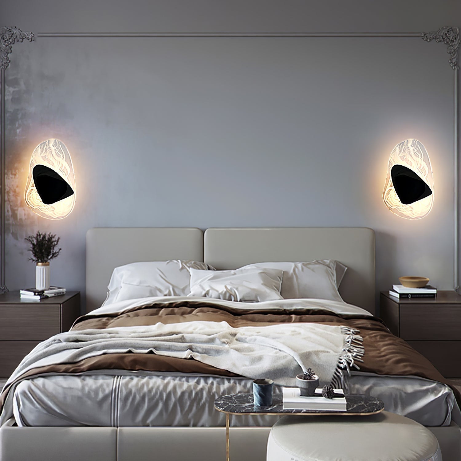 Blind Applique Murale en Verre Art Nordic Premium - Neutralighting