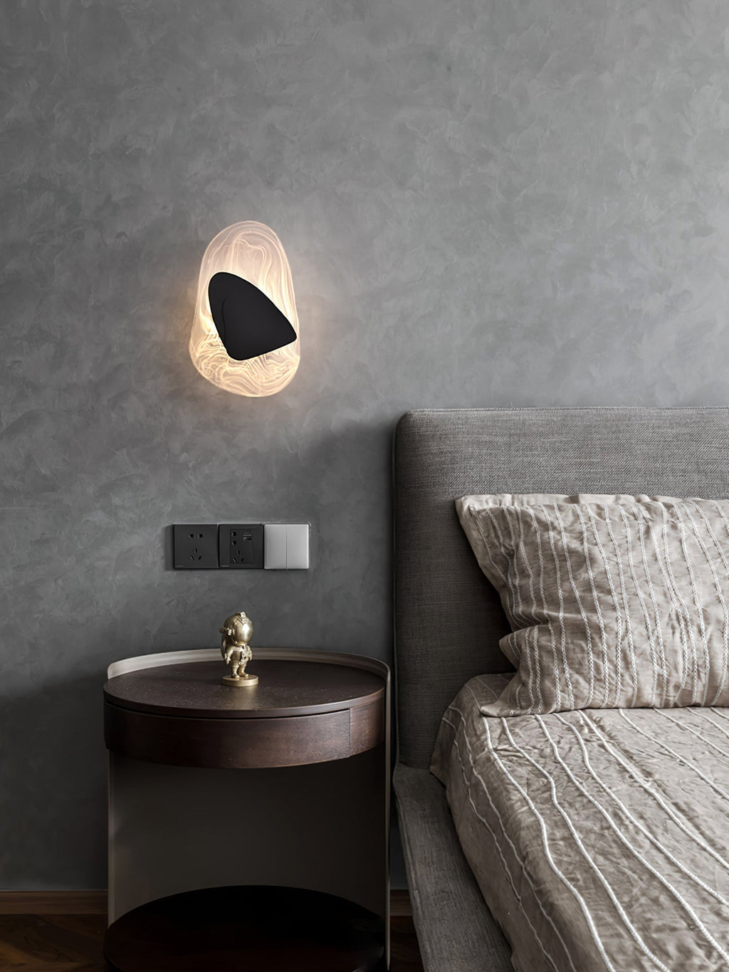 Blind Applique Murale en Verre Art Nordic Premium - Neutralighting
