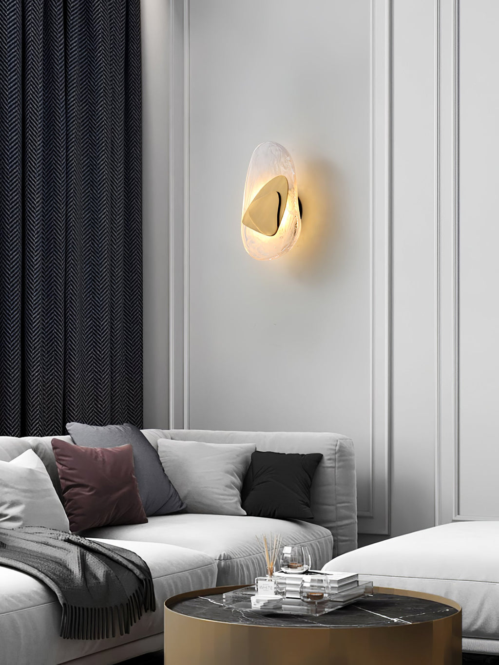 Blind Applique Murale en Verre Art Nordic Premium - Neutralighting