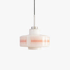 Roko Suspension Mid Century Vintage Blanc et Orange - Neutralighting