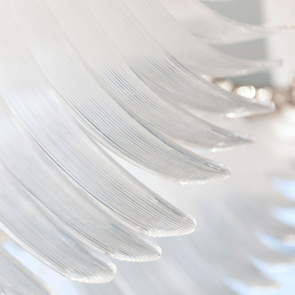 Eurrinia Verre Aile Groupe Lustre - Neutralighting
