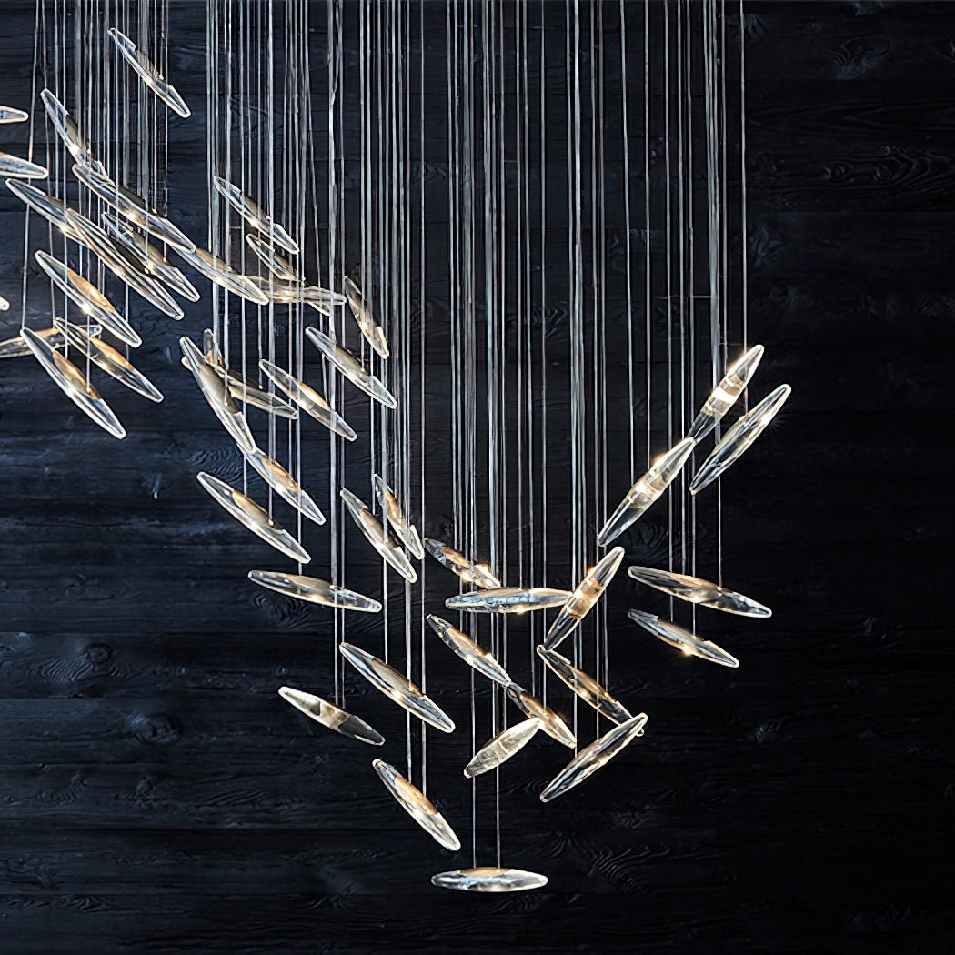 Armira Chandelier en Verre de Luxe - Neutralighting
