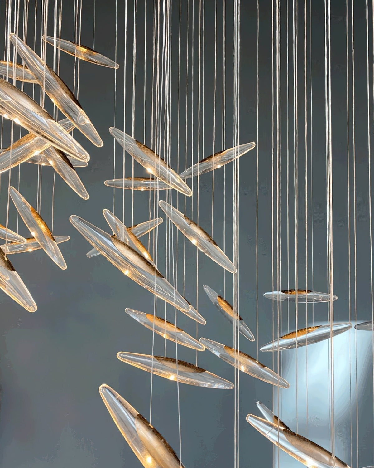 Armira Chandelier en Verre de Luxe - Neutralighting