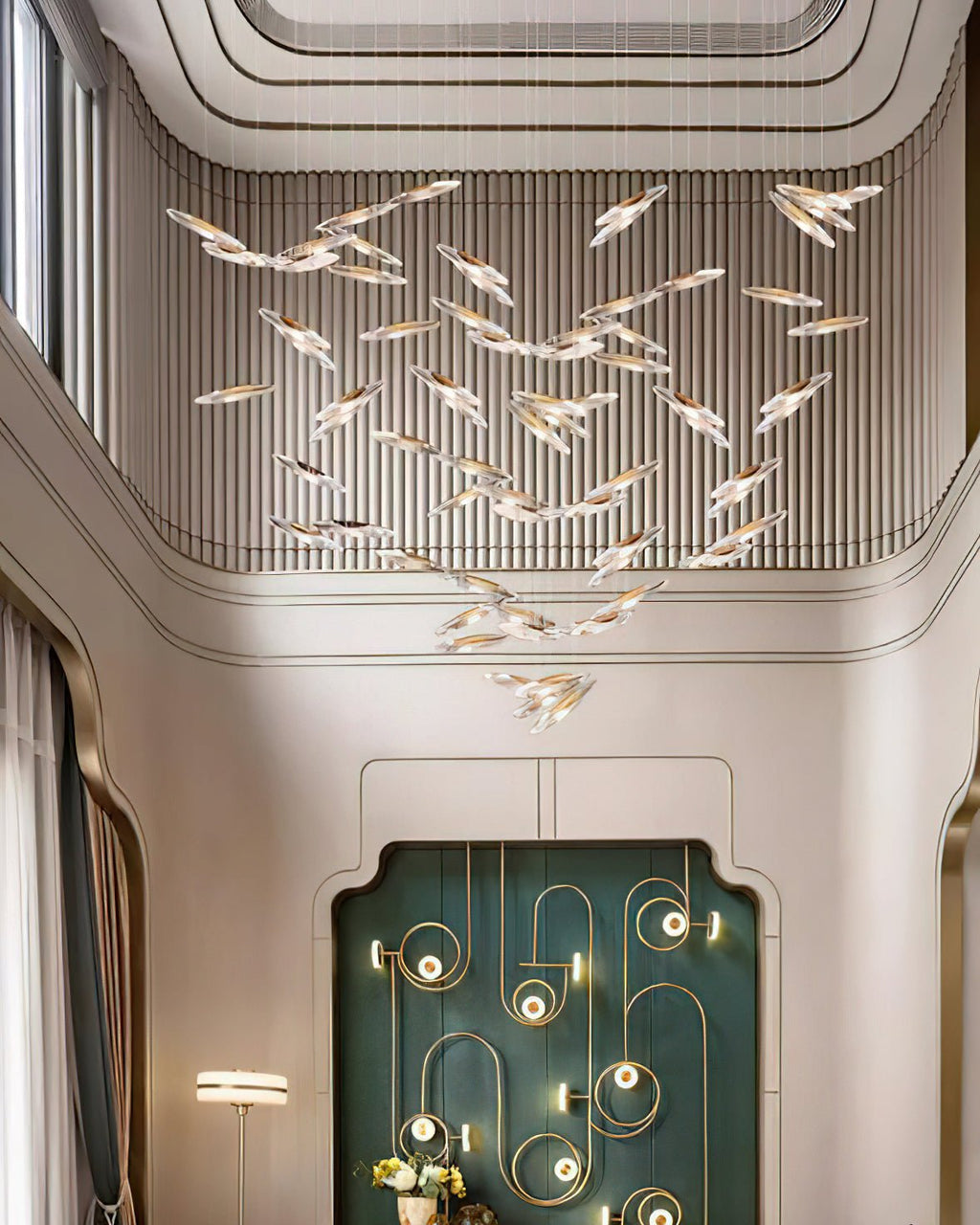 Armira Chandelier en Verre de Luxe - Neutralighting