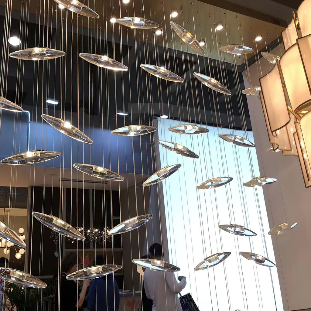 Armira Chandelier en Verre de Luxe - Neutralighting