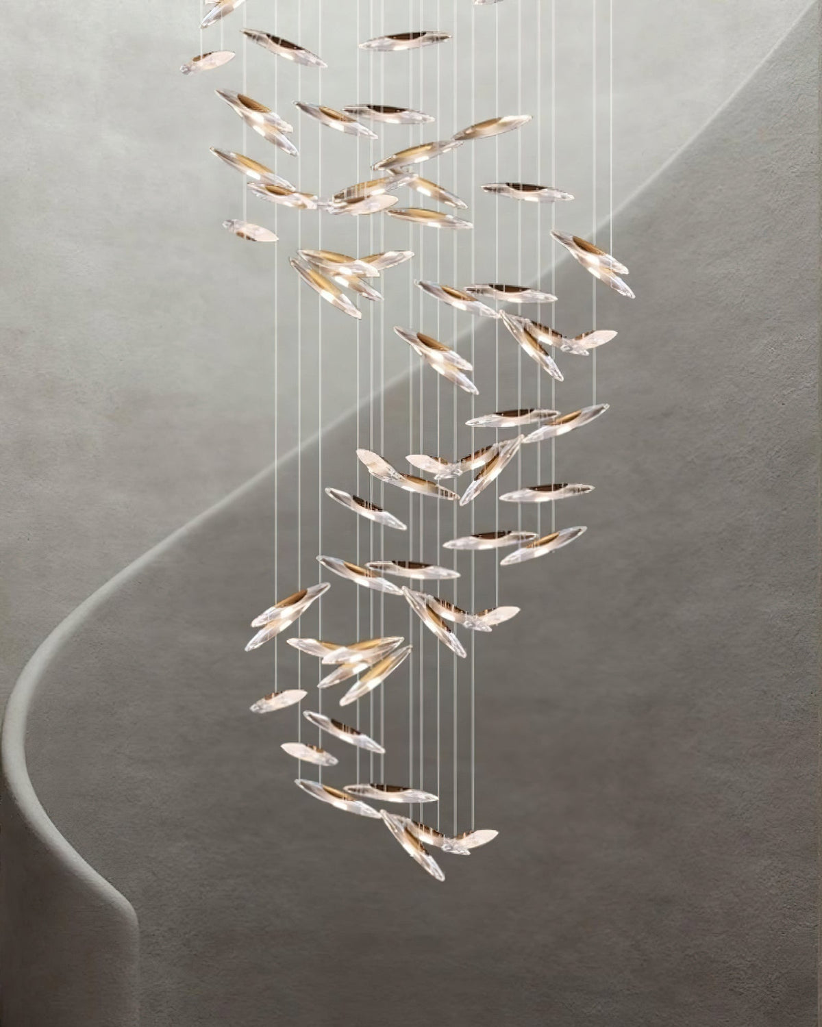 Armira Chandelier en Verre de Luxe - Neutralighting