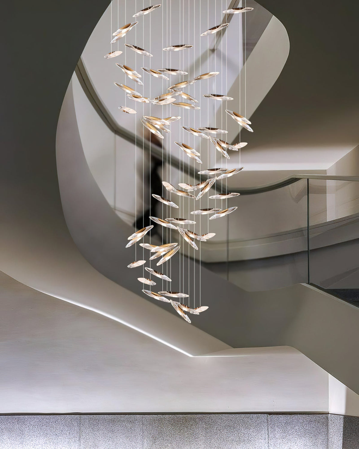 Armira Chandelier en Verre de Luxe - Neutralighting