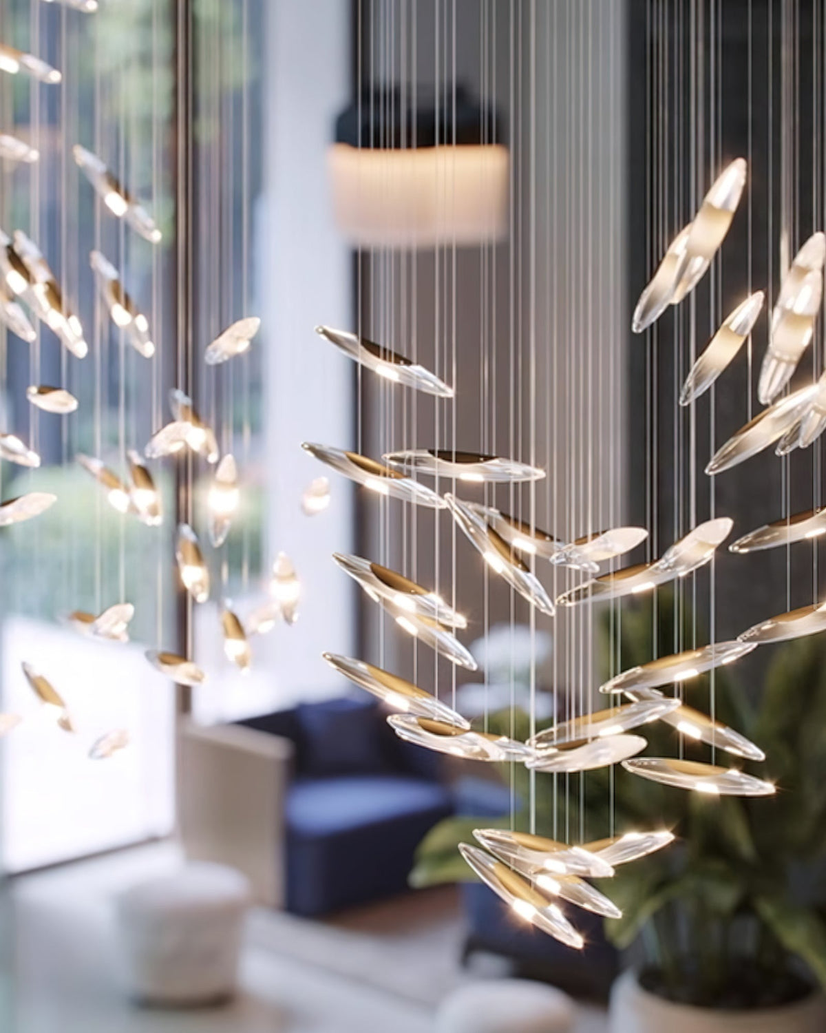 Armira Chandelier en Verre de Luxe - Neutralighting