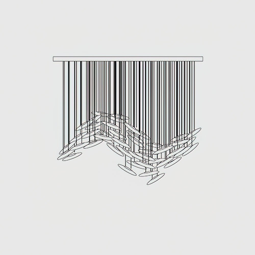 Armira Chandelier en Verre de Luxe - Neutralighting