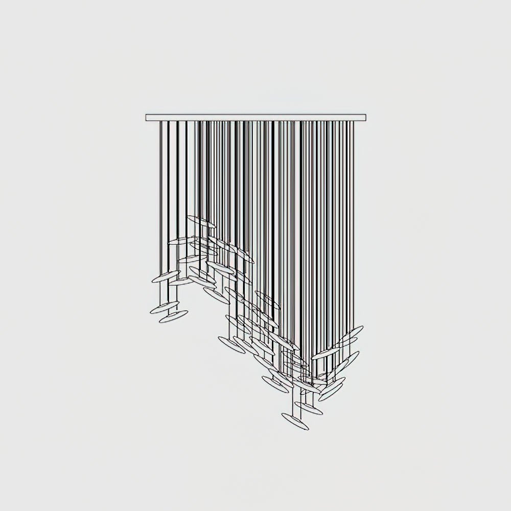 Armira Chandelier en Verre de Luxe - Neutralighting