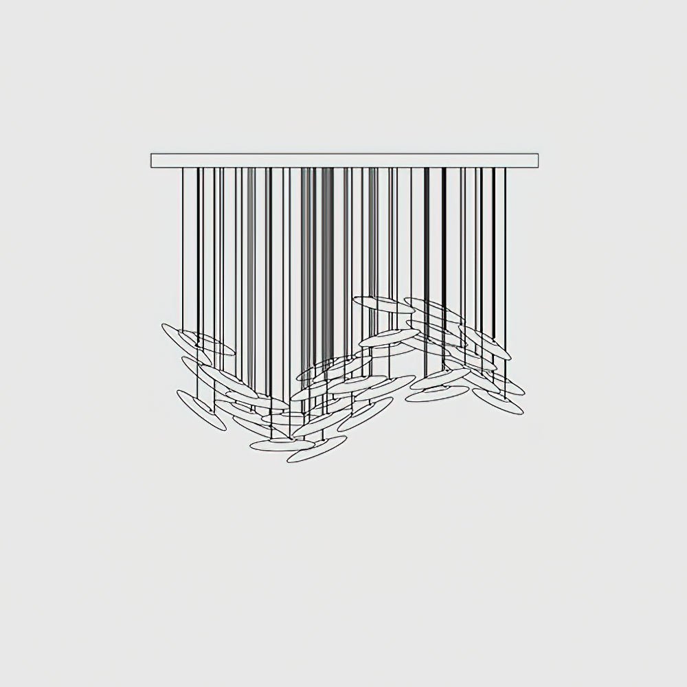 Armira Chandelier en Verre de Luxe - Neutralighting